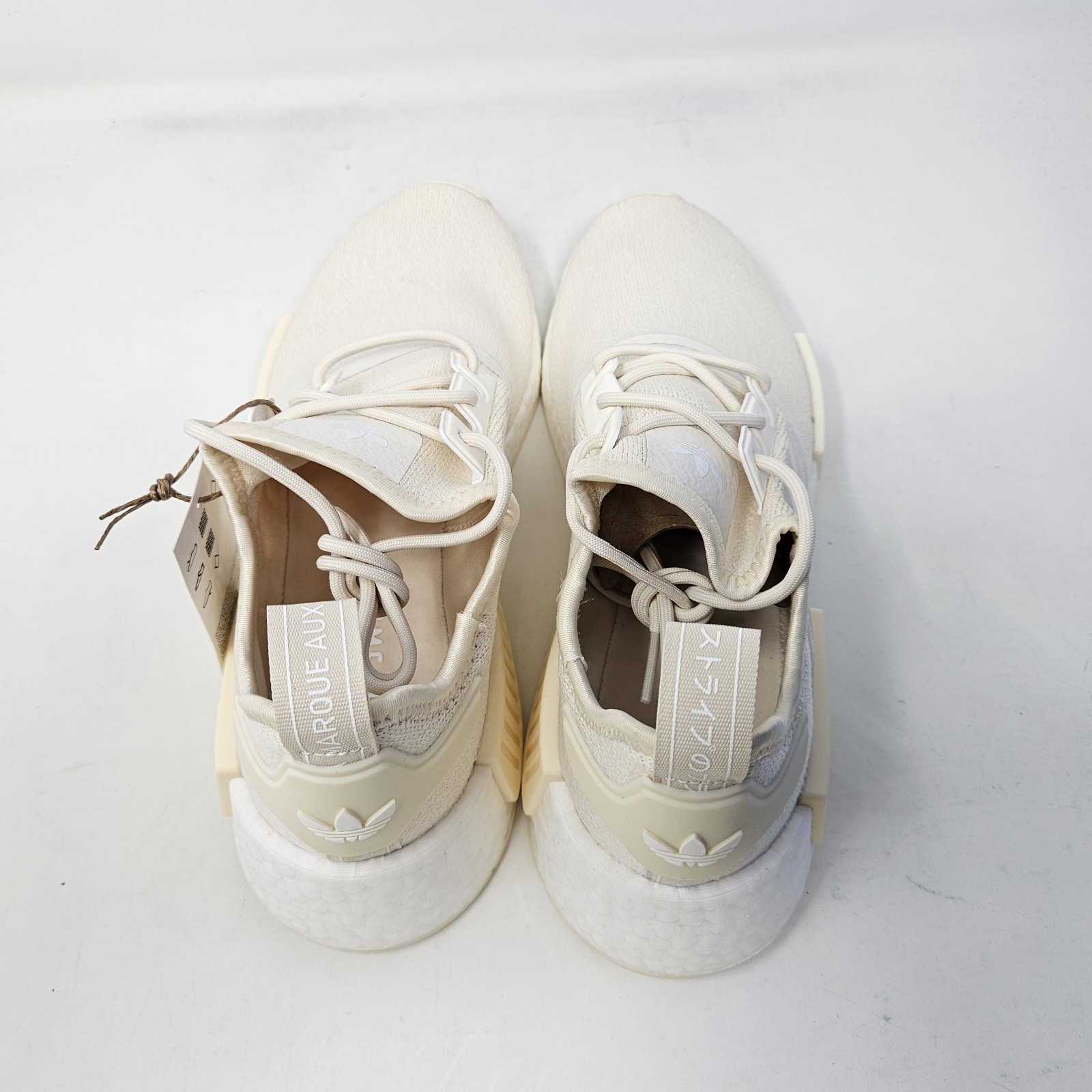 Adidas NMD R1 Boost ‘Wonder White – Off White’ Shoes / GX8383 / Women’s Size 8.5