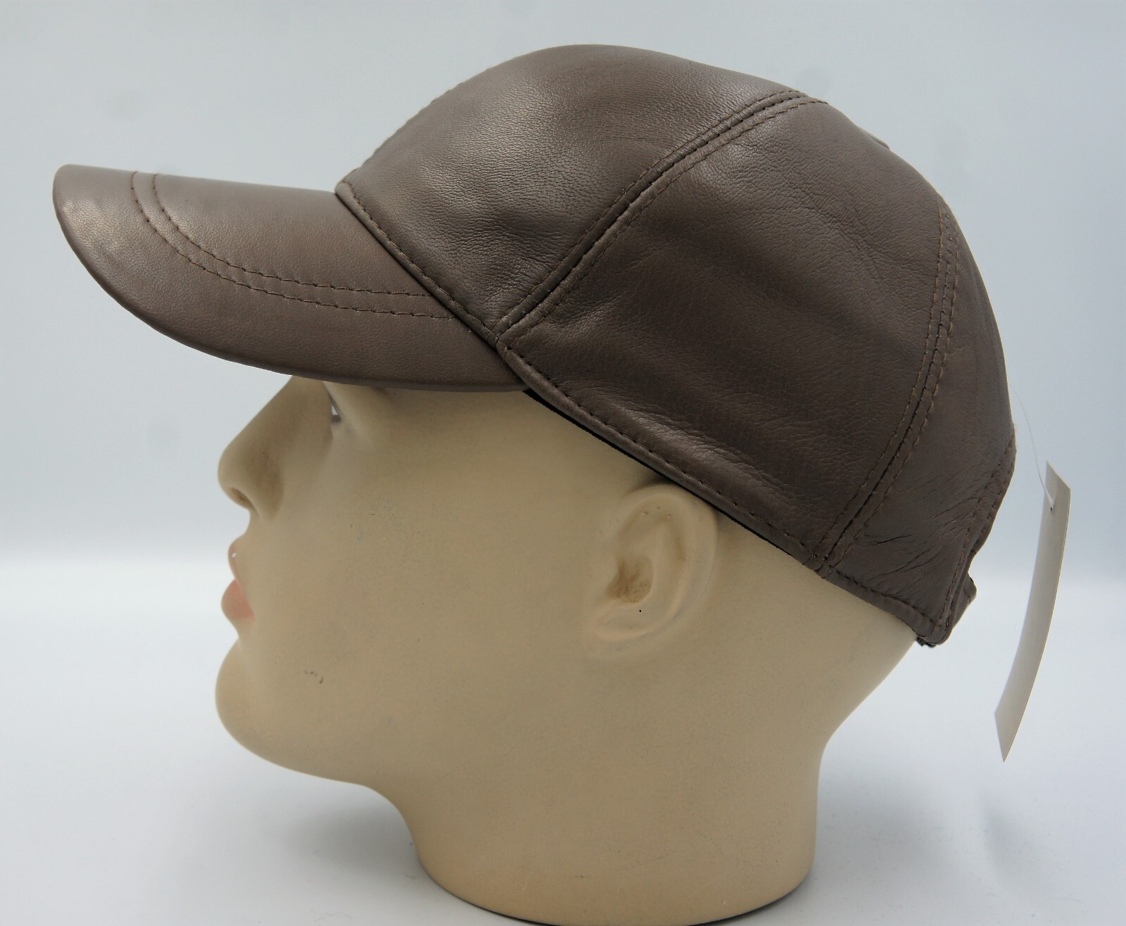 New 100% Real Genuine Lambskin Leather Baseball Cap Hat Sports Visor 42 COLORS