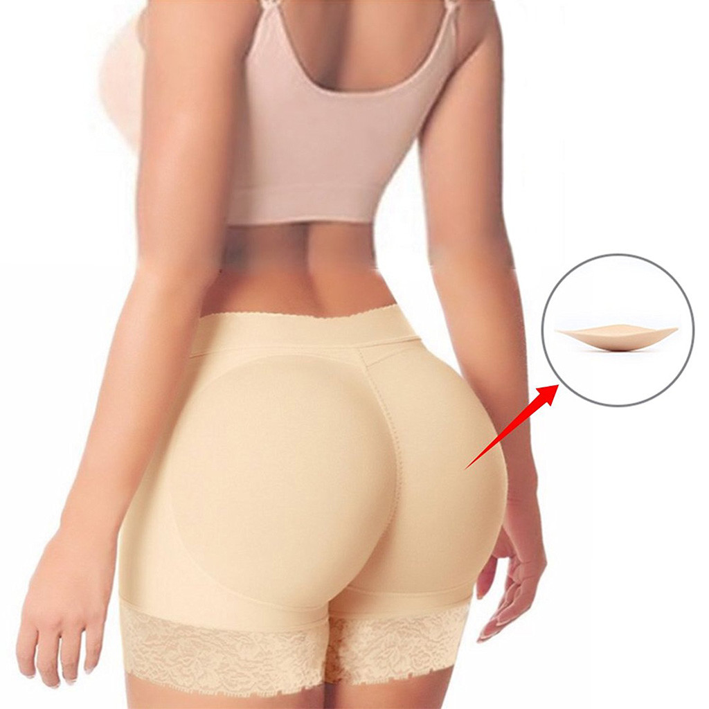 THICK PADDED BUTT&HIP ENHANCER SHAPER GIRDLE GIRLSHORT UNDERWEARS PANTIES S-3XL