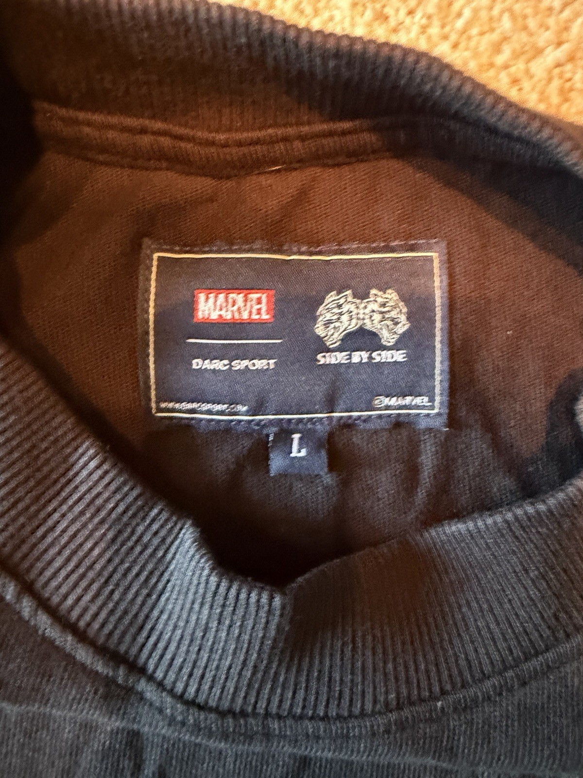 Darc Sport SIDE BY SIDE Marvel Mysterio t-shirt Size L. BRAND NEW WITH TAGS