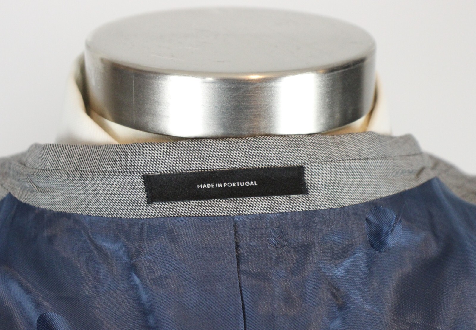 Paul Smith Suit 48 L (58 EU) Mens Light Grey Wool Tailored Fit 2 Piece Portugal