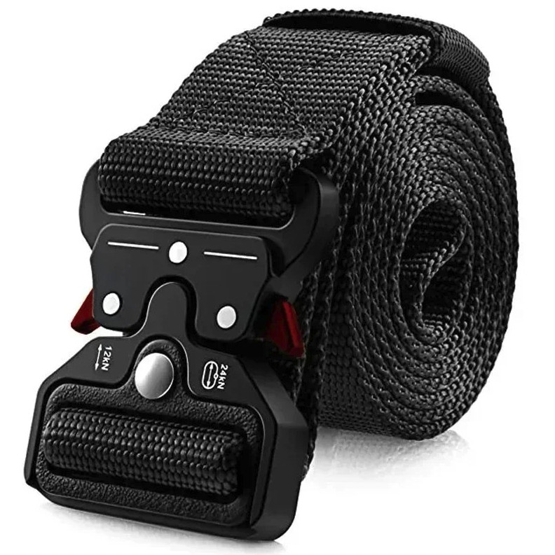 2pcs Tactical Quick Release Belt Real Nylon Outdoor Military Sports Unisex – NEW