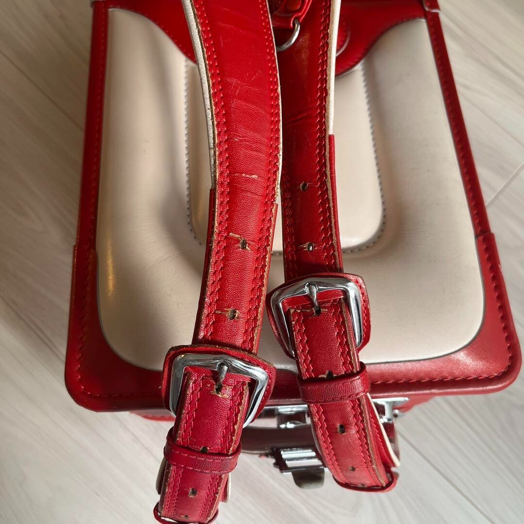 Randoseru Tsuchiya Kaban Kid’s School Bag Backpack Basic Red Leather Japan