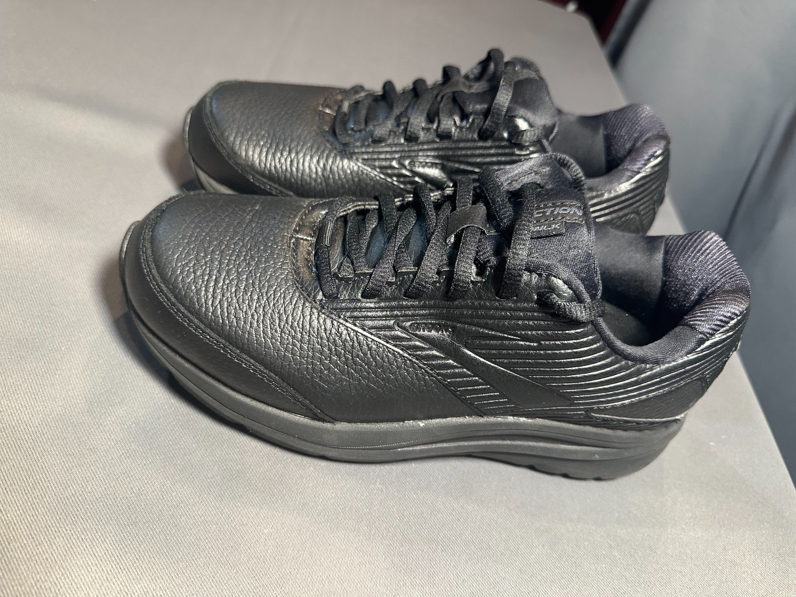 Womens Brooks Addiction Walker 2 – 6.5 D Wide – All Black – Brand New Walking