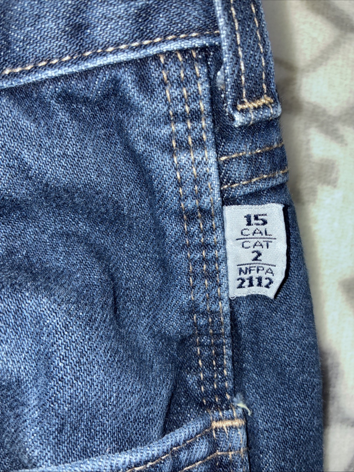 Tyndale FR Jeans Blue Flame Resistant Utility F290T FRMC CAT 2 USA Men’s 38×30