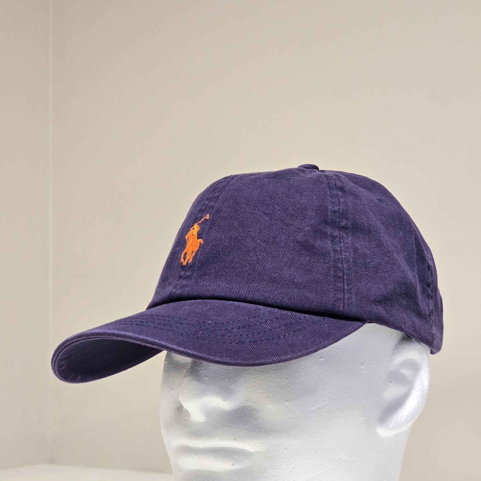Polo Ralph Lauren Men’s One Size Cotton Chino Adjustable Ball Cap Purple