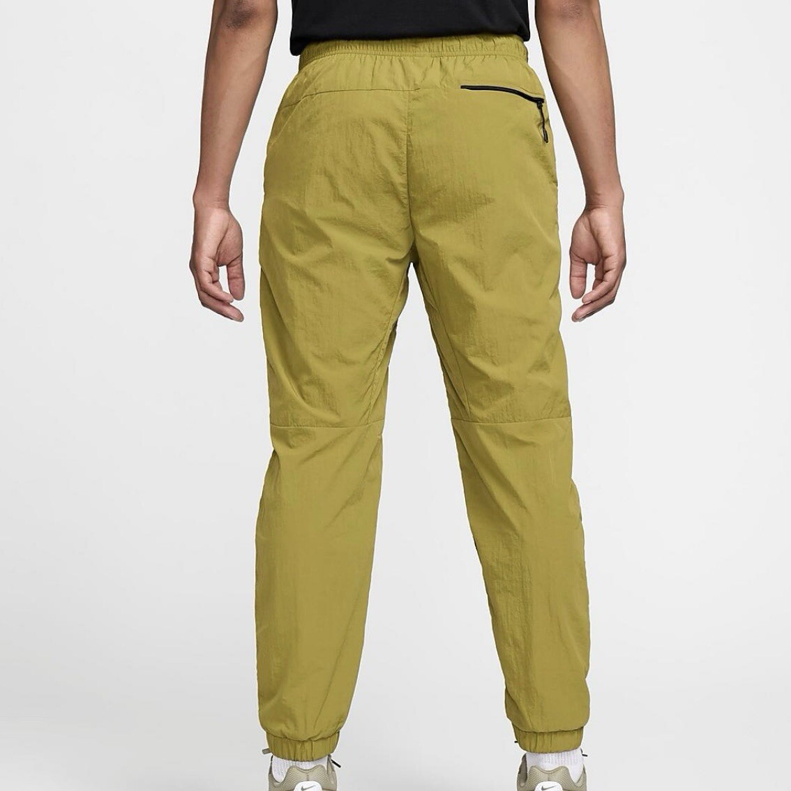 Nike Tech Woven Taper Leg Pants Joggers Gym Olive Pacific Moss FZ0758-307 Men Sz
