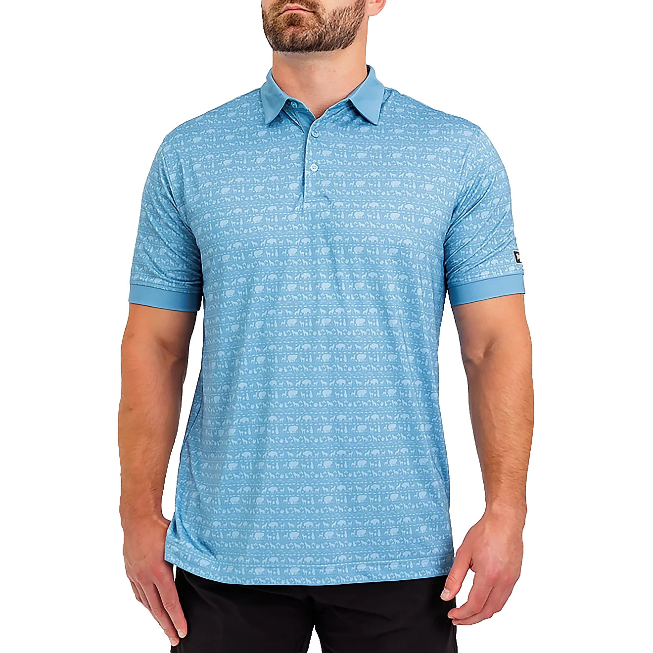 $70 Waggle Men’s Sanctuary Golf Polo Shirt – Sanctuary – Small – New With Tags