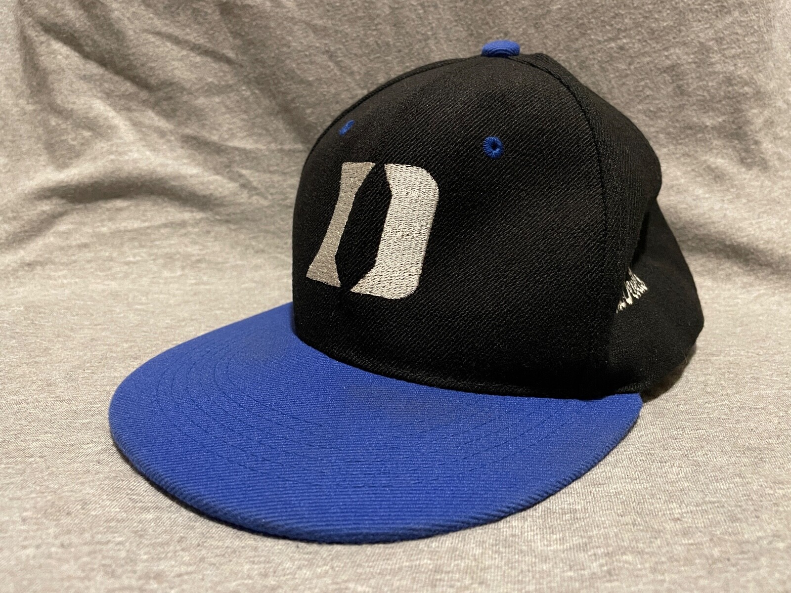 Duke Blue Devils Black Blue KIPA Snapback Cap Hat