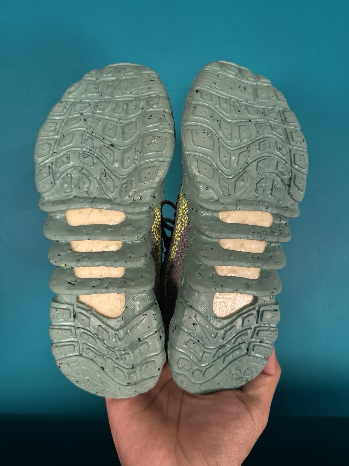 Nike Space Hippie 01 Women’s Size 4 Gray Volt Athletic Running Sneakers