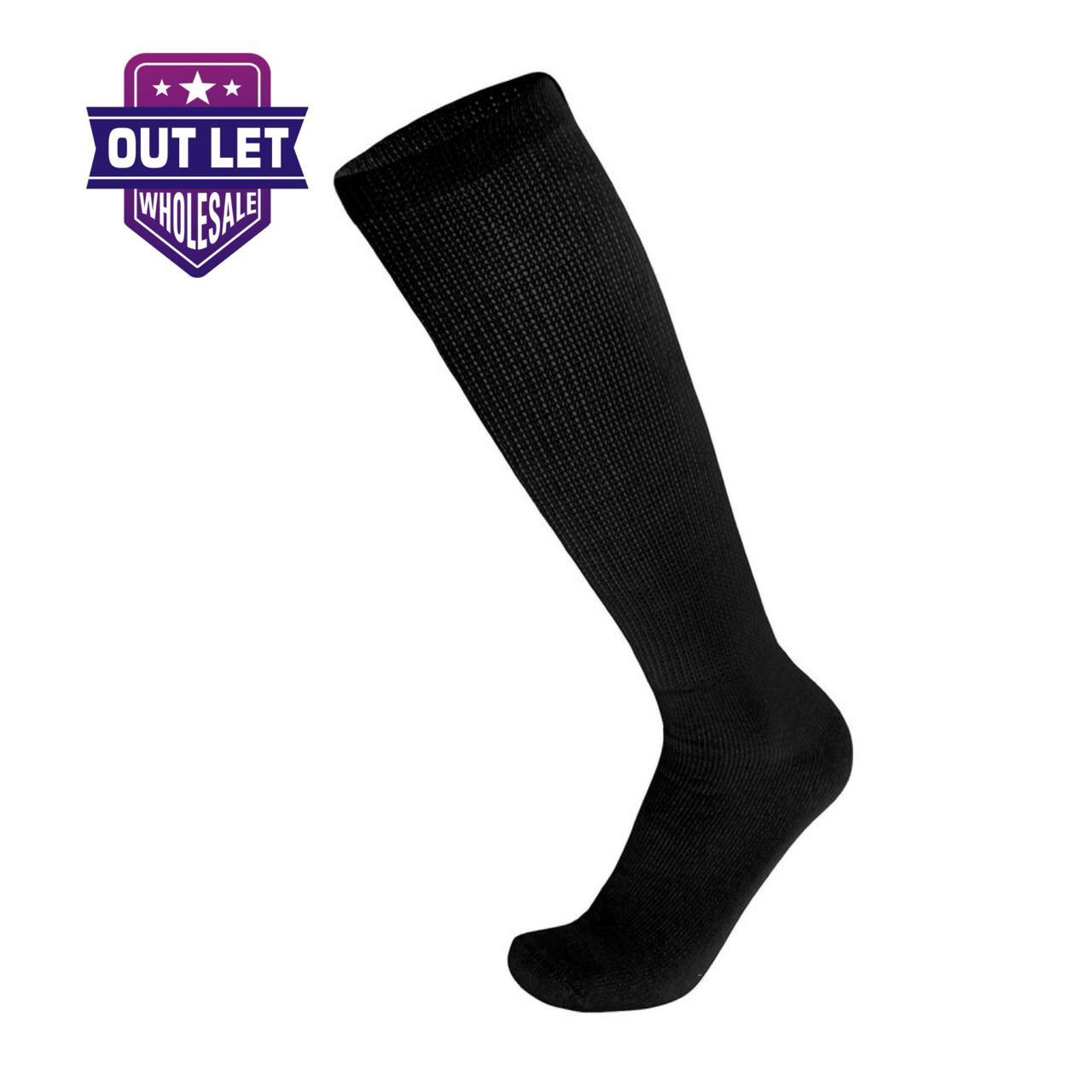 12 Pairs Men’s Diabetic Over The Calf Knee High Compression Cotton Socks 10-13