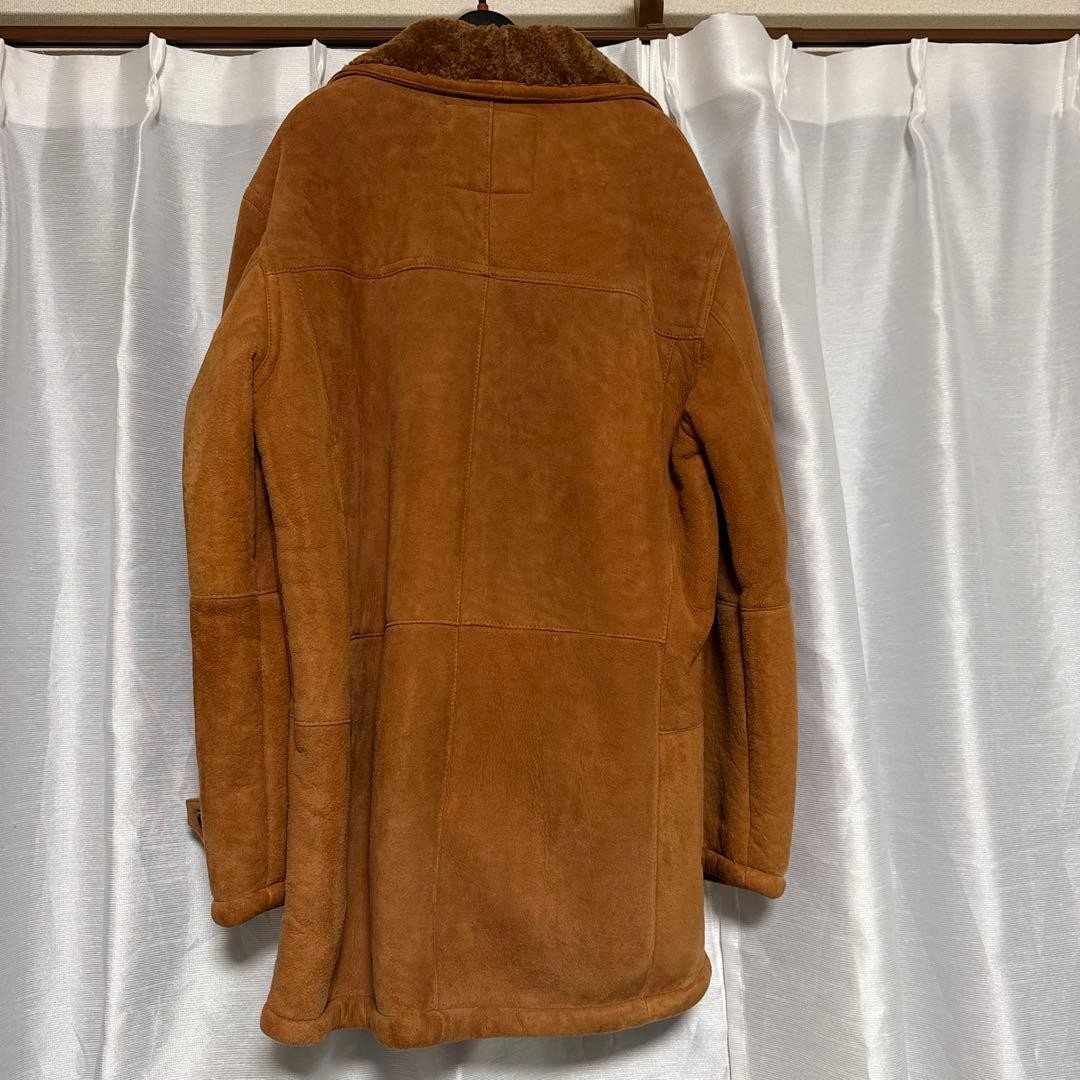 Premium Suede Brown Jacket with Fur Collar Pre Owned Very Good Condition