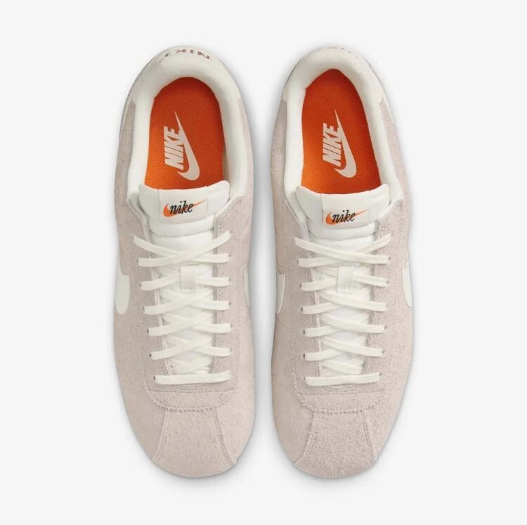 Nike Cortez SE Suede Sail Coconut Milk Dark Team Red HF3142-001 Men Sneakers
