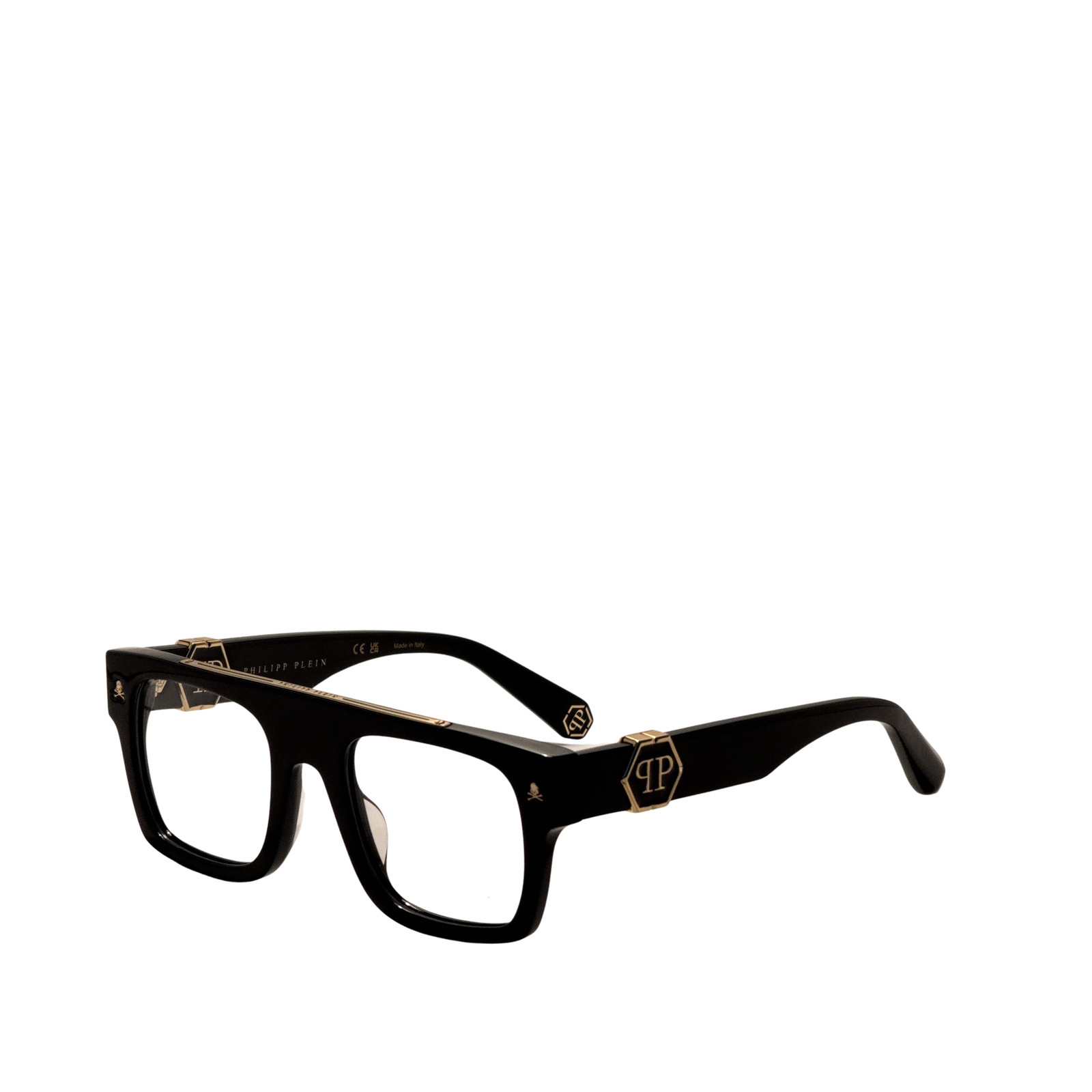 Philipp Plein Men’s 52 mm Black Opticals VPP056520700