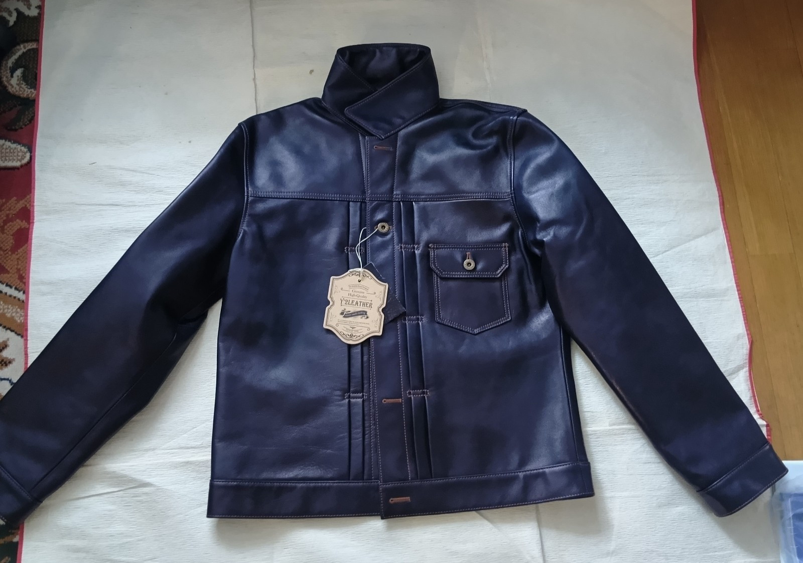 Y’2 LEATHER IB-140 Indigo Horse 1st TYPE War Model Size 38 – 48 Made in Japan
