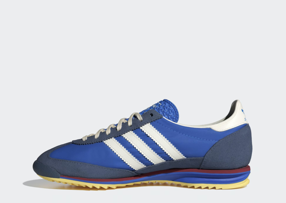 Adidas Women’s SL 72 OG, Style# JS0255, Sz 5.5, Blue Bird/Off White/Preloved Ink