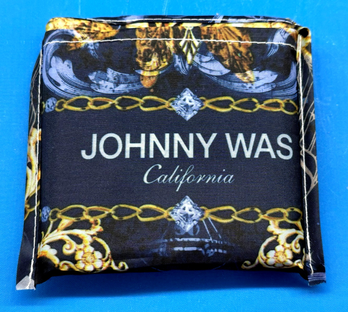 New Johnny Was California Reusable Nylon Floral Tote Shopping Bag: YOUR CHOICE