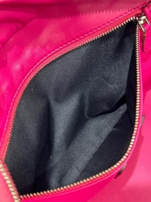 Loewe Amazona 28 Anagram Boston Handbag Leather bag Pink Silver Hardware 11.4in