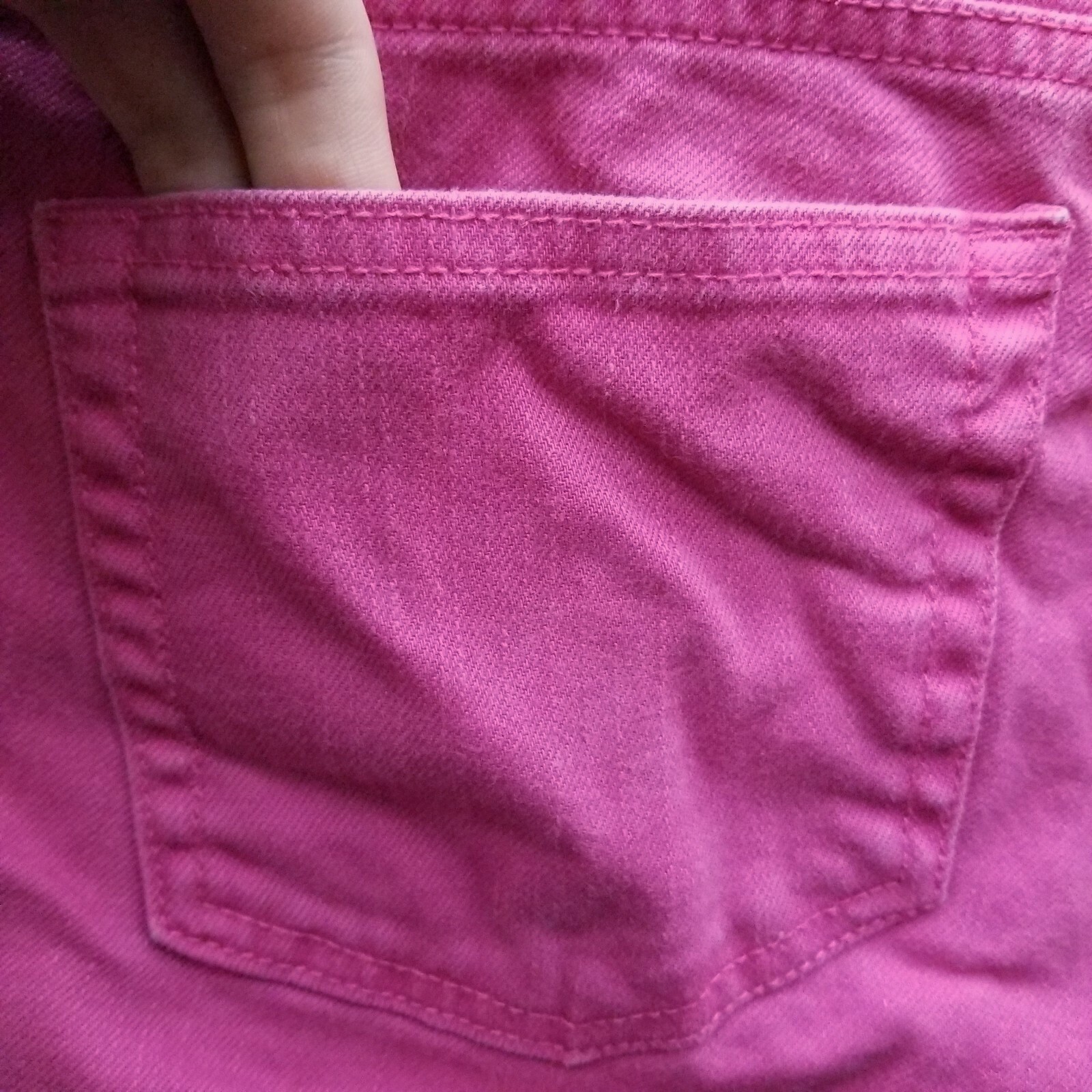 Chaps Women’s Madden 6 Pink Jeans 97% Cotton 3% Elastane 31.5″ 30.5″ 8.5″