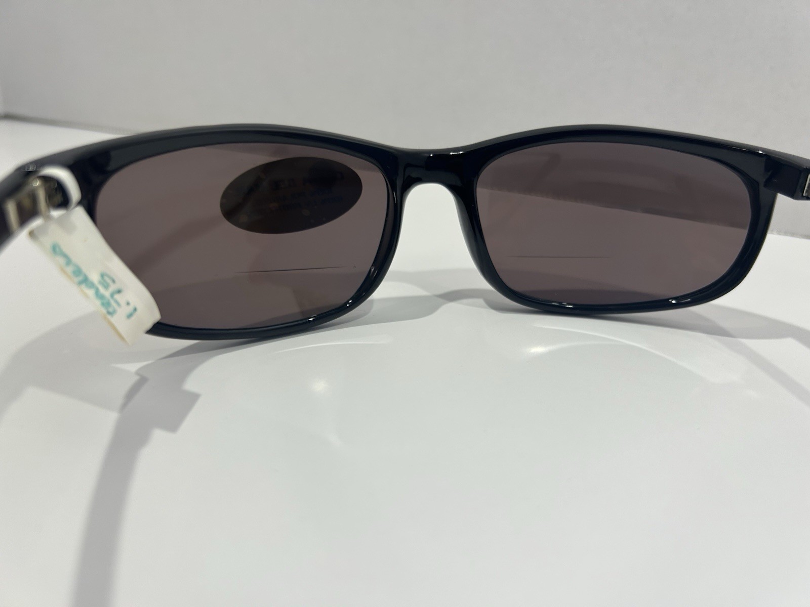 COSTA DEL MAR Deep Blue Lg READERS FOR MEN +1.75 Black Frame Grey Poly Bi-focal