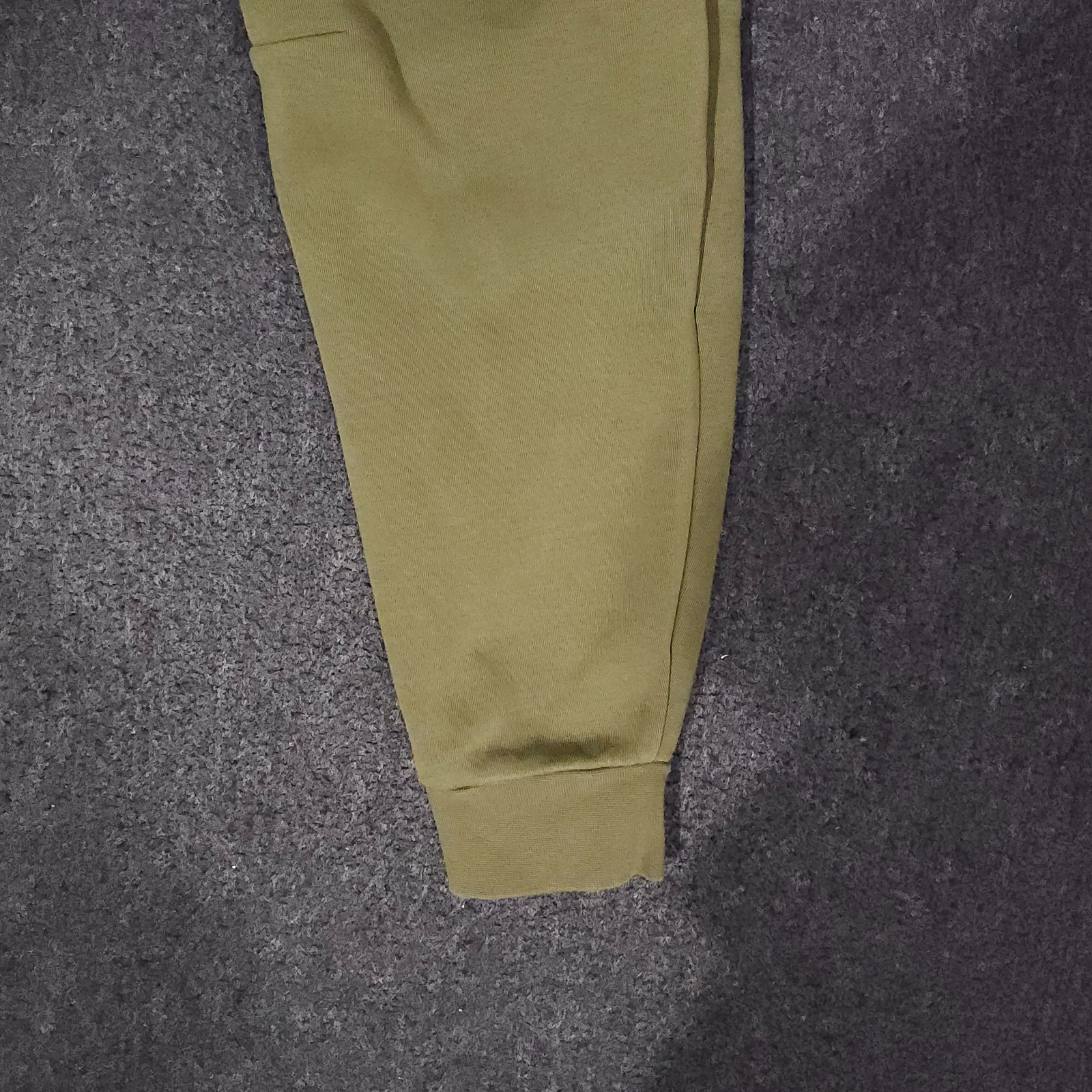 Nike Tech Fleece Jogger Sweatpants Mens Medium Olive Green Drawstring Sportswear