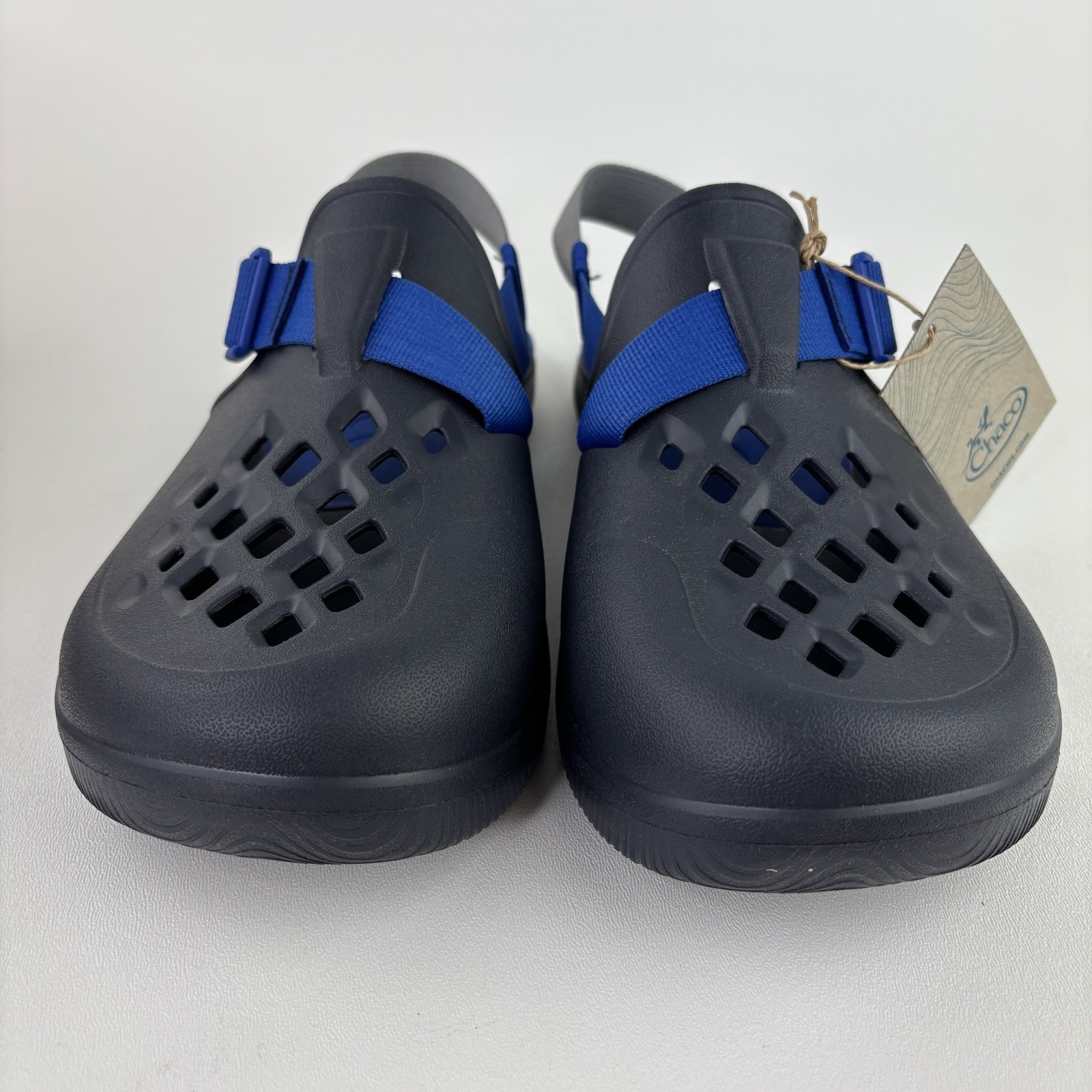 Chaco Mens Sz 10 Chillos Clog Comfort Sandal Navy Marine JC108461 NEW in Box