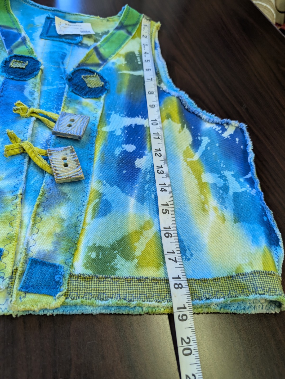 NWT Art To Wear Sylvia’s Couture Boho Vest