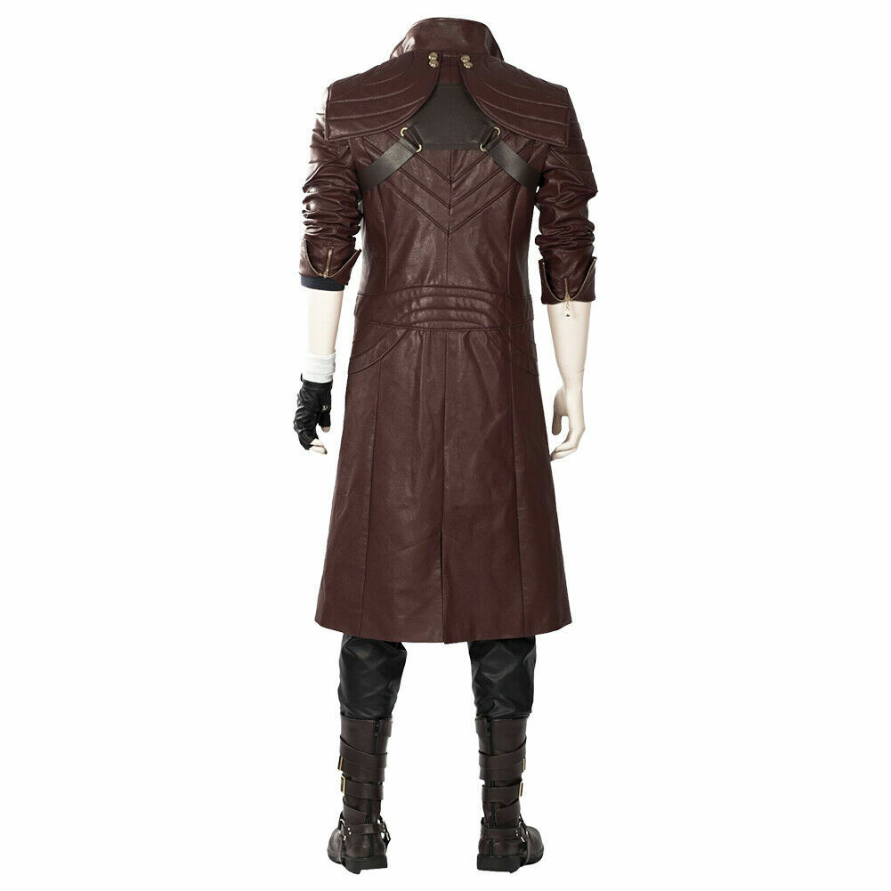 Devil May Cry V DMC5 Dante Outfit Cosplay Costume Coat Uniform Suit