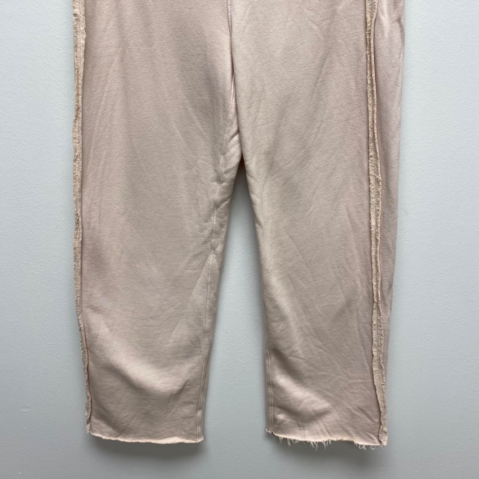 Frank & Eileen Bella Sweatpants Pink Medium Full Length NWOT Missing Drawstring