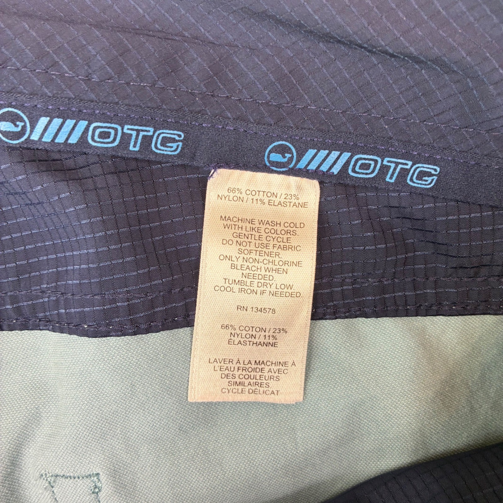 Vineyard Vines On-The-Go Pants Mens 32×30 Green OTG 5-Pocket Stretch Performance