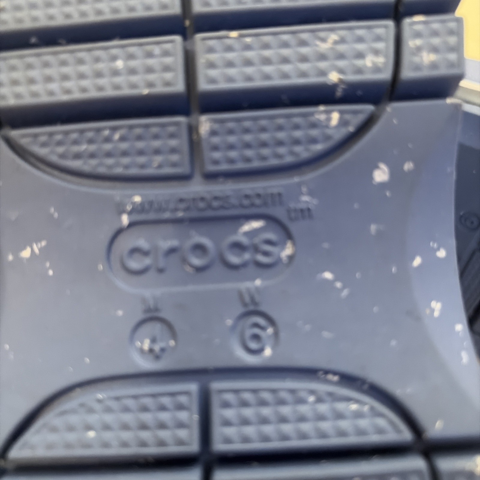 Crocs MEGA CRUSH Cornflower Blue Chunky Heavy Clogs M 4/W 6