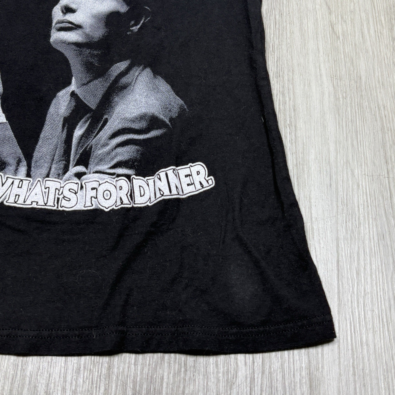 Small Hannibal Lecter Graphic T-Shirt People It’s What’s For Dinner Horror Movie