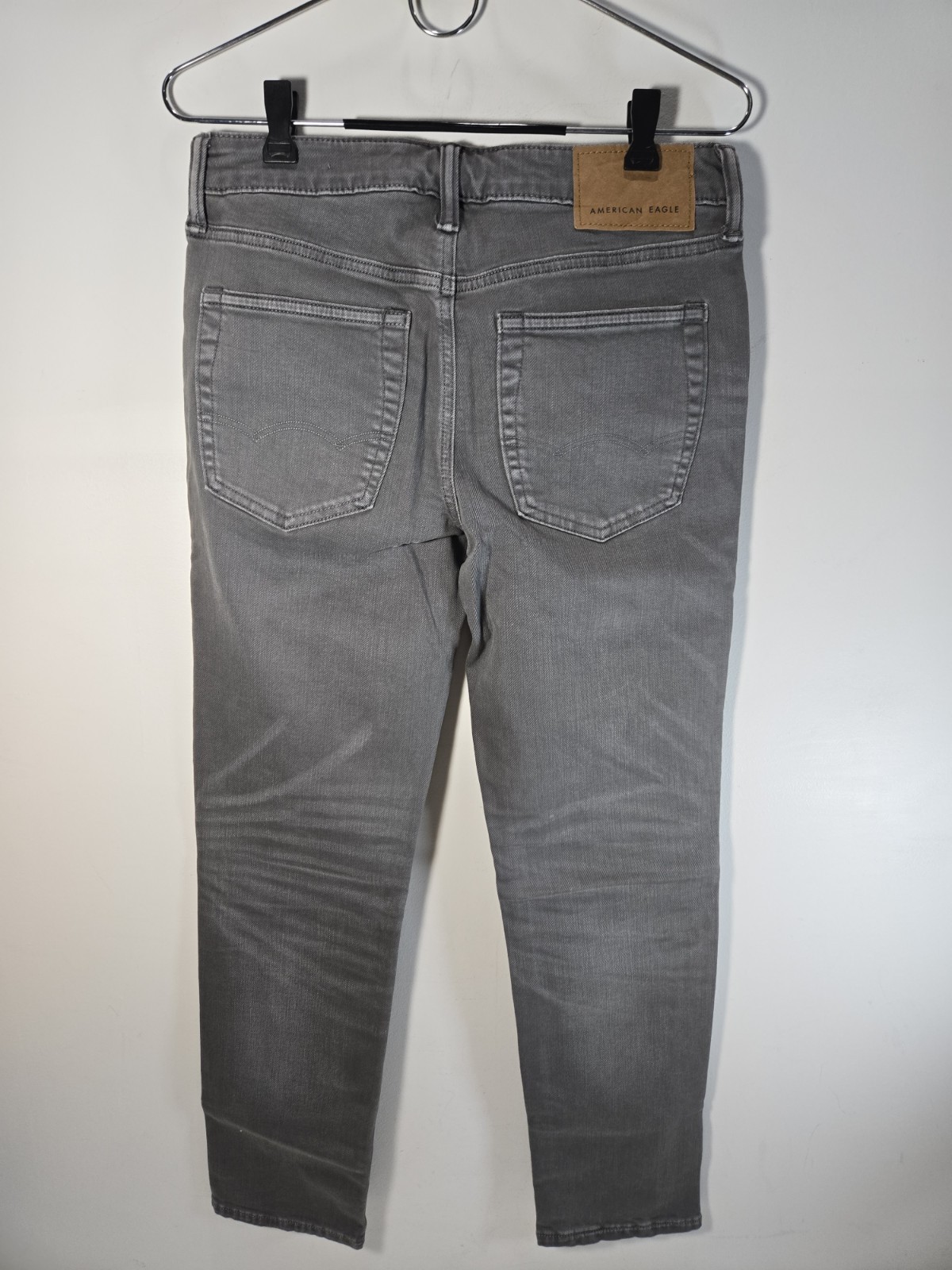 American Eagle Jeans Mens 28×28 Slim Gray Next Level Flex