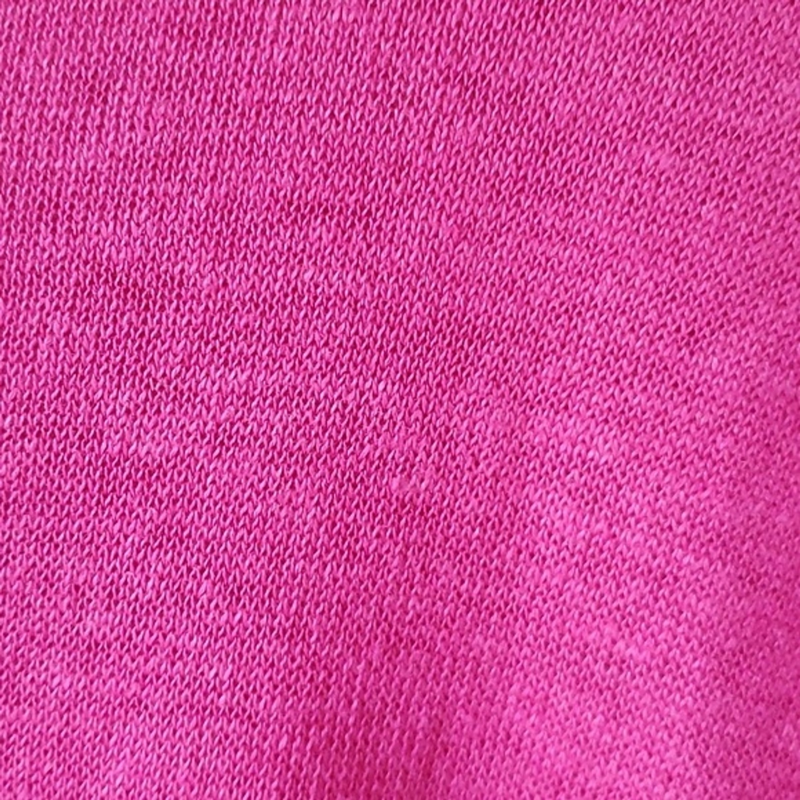 EILEEN FISHER 100% LINEN BRIGHT PINK SHORT SLEEVE SWEATER SIZE SMALL MINIMALIST