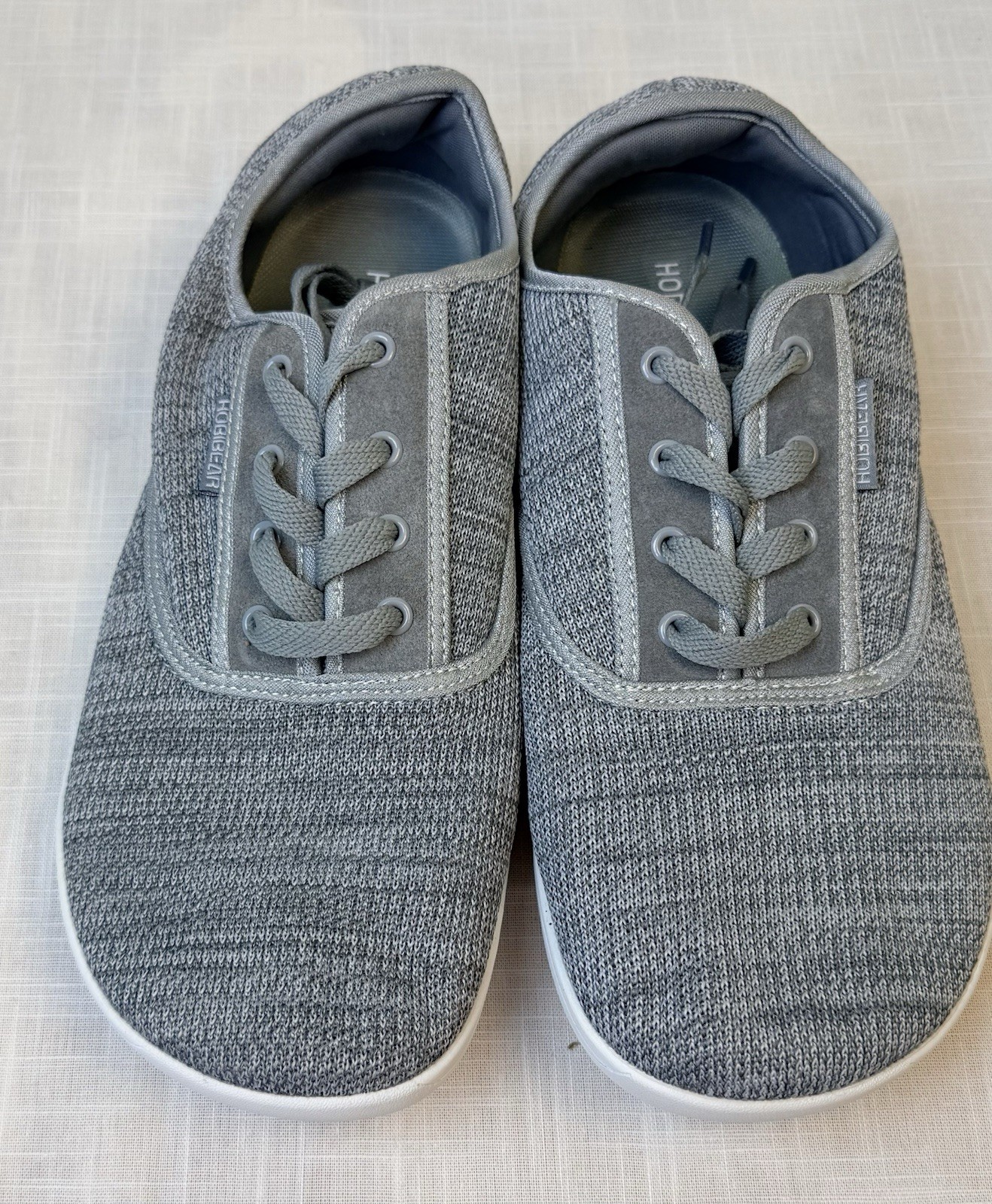 Hobibear Wide Minimalist Barefoot Womens Walking Shoes Dark Grey Eu 44 US 10.5