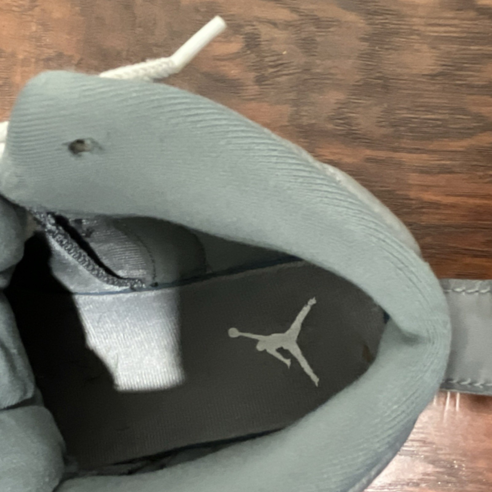 Jordan Air Jordan 12 Retro Stealth CT8013-015 Gray White Men’s High Top Sneaker