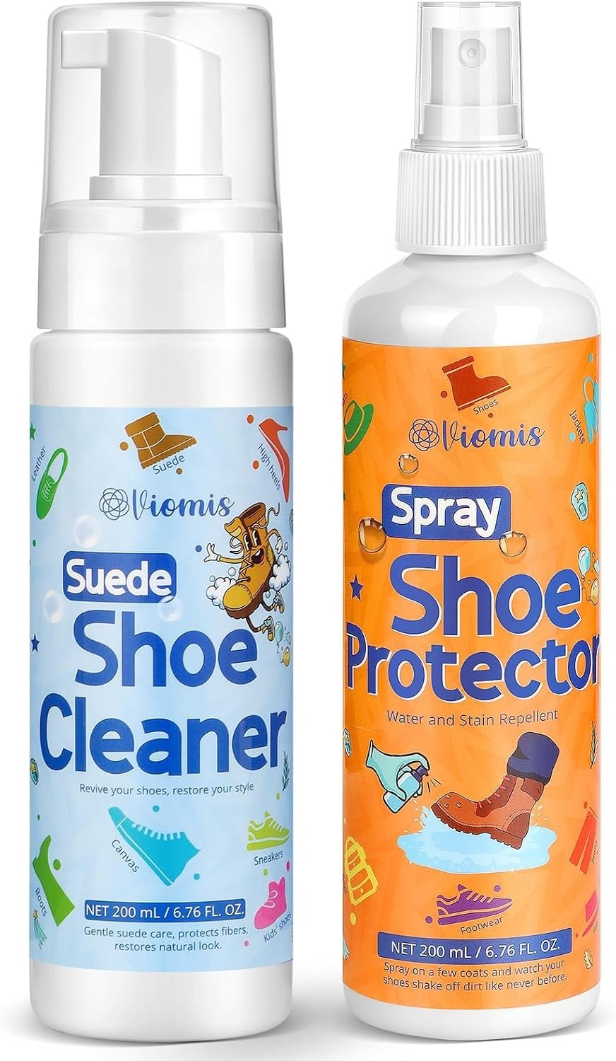 Professional Suede & Nubuck Cleaner and Protector Kit 2 x 6.76oz