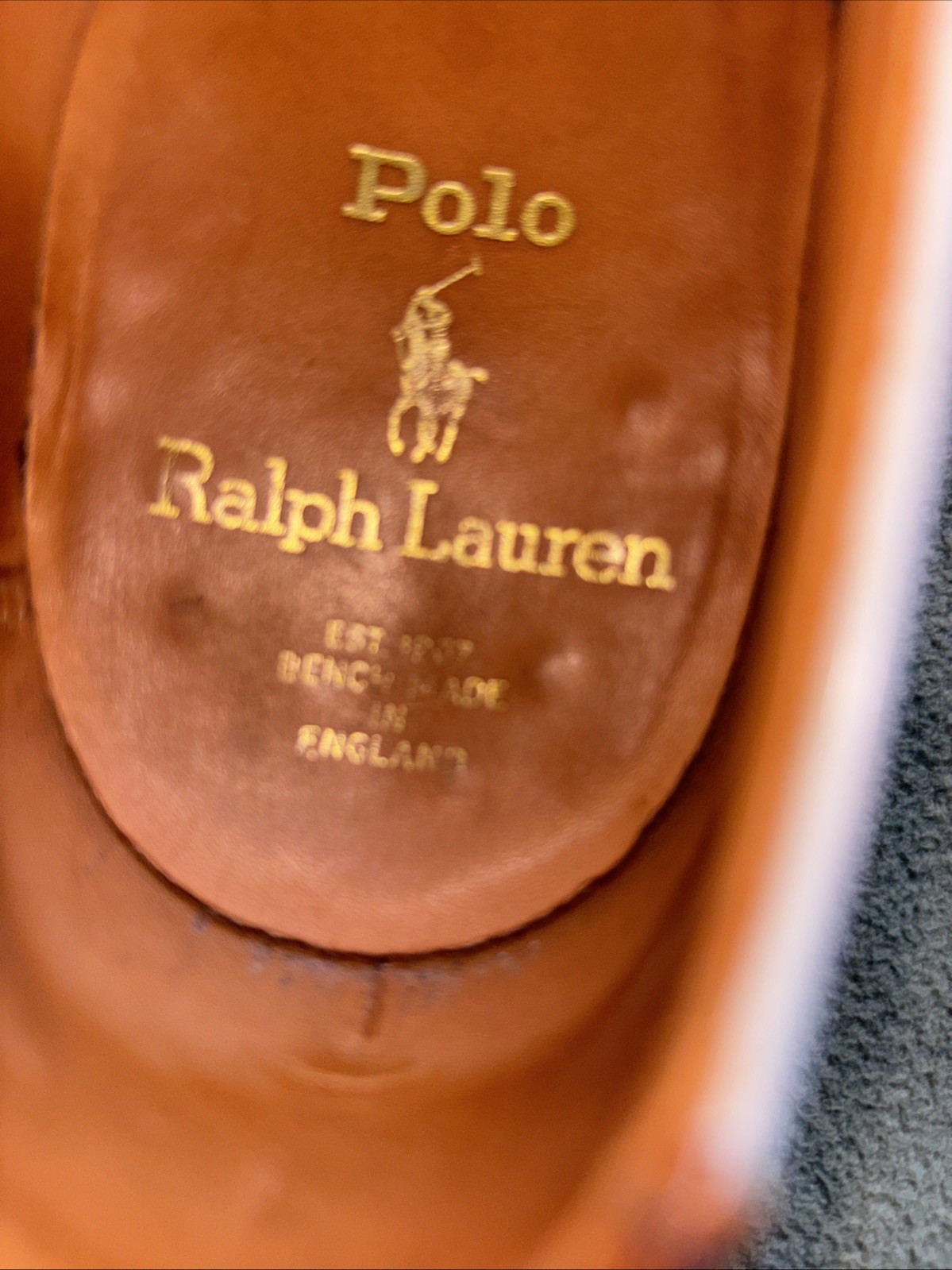 Ralph Lauren-Neiman Marcus Spectator Wing-Tip Oxford Shoes-Brown White—9-1/2B