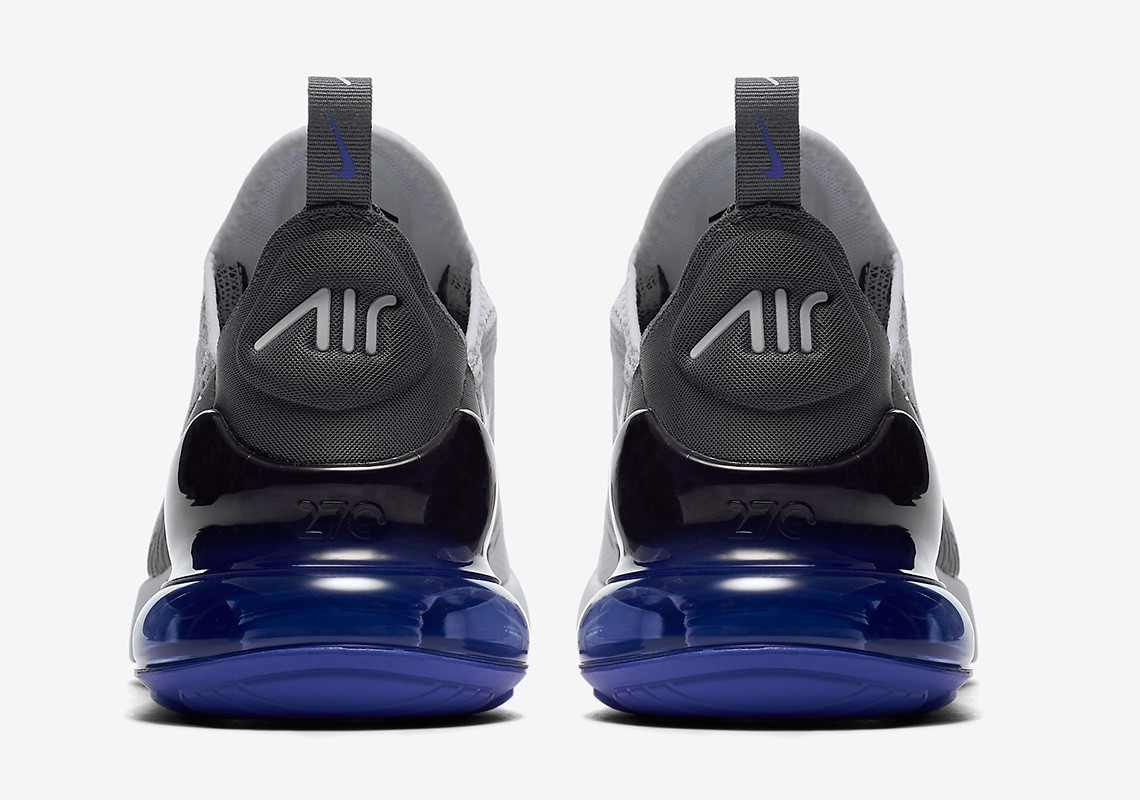 Nike Air Max 270 White Persian Violet Black AH8050-107 Men’s