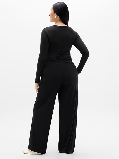 ATHLETA Pinnacle High Rise Trouser 10 | Black Pant #472041 NWT