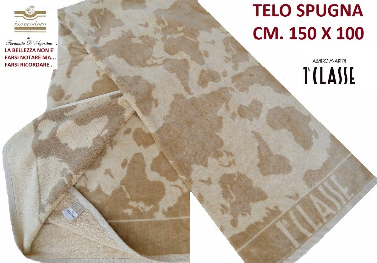 Sponge cloth 1^CLASS ALVIERO MARTINI, cm. 150 x 100, sea pool boat