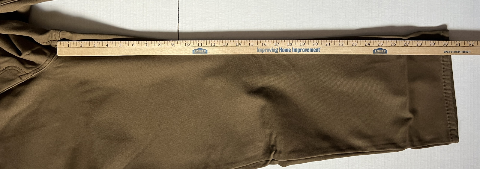 NWT WEATHERPROOF VINTAGE – Men’s NEW Stretch Canvas Fleece Lined Pants – 40×30