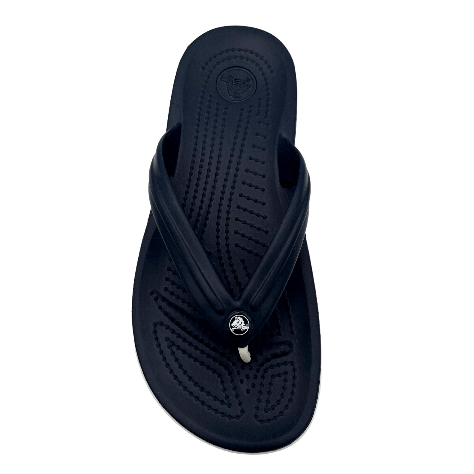 Crocs Men’s Flip Flop Sandal Size 9 Navy Water Friendly Lightweight & Comfy