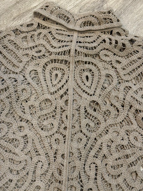I.N.C. International Concepts Collared Crochet Sweater Jacket XL BRAND NEW!