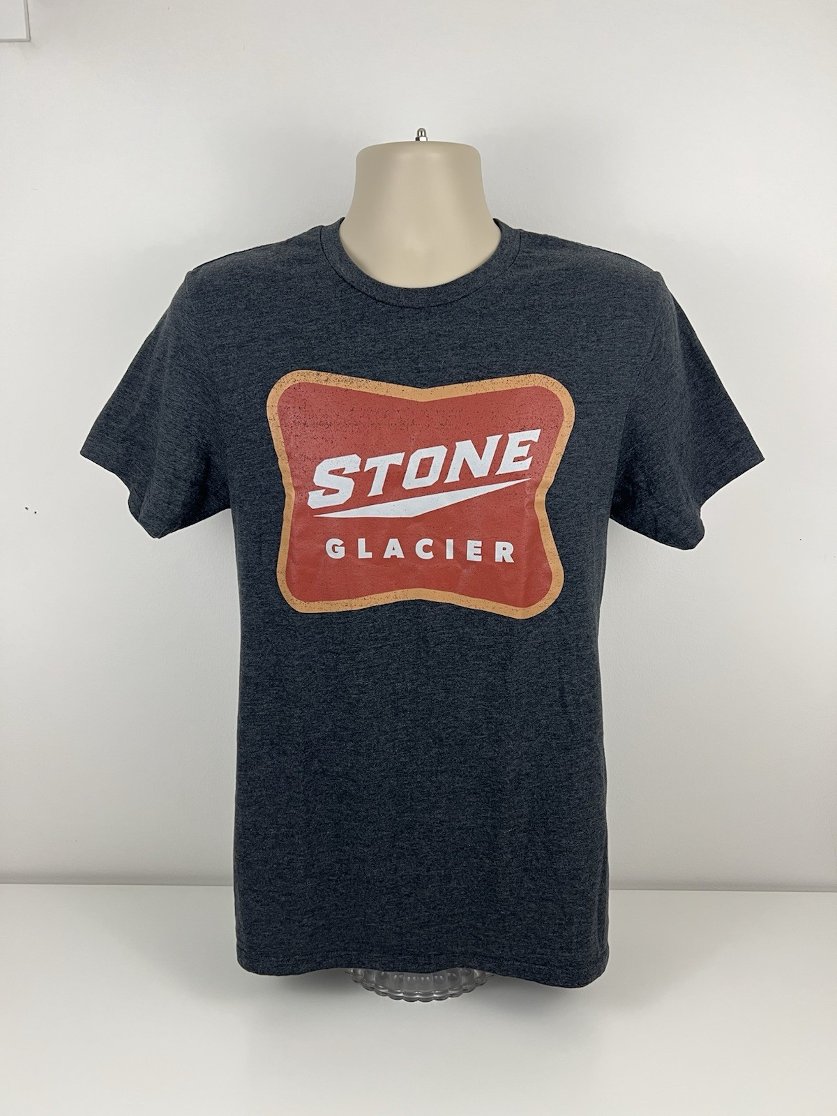 Stone Glacier Gray T Shirt Mens Size M Medium Hunting Hiking Camping EUC