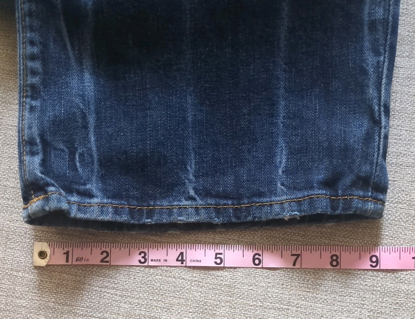 True Religion Ricky Relaxed Straight Y2K Men’s Patchwork Made in the USA 40×34