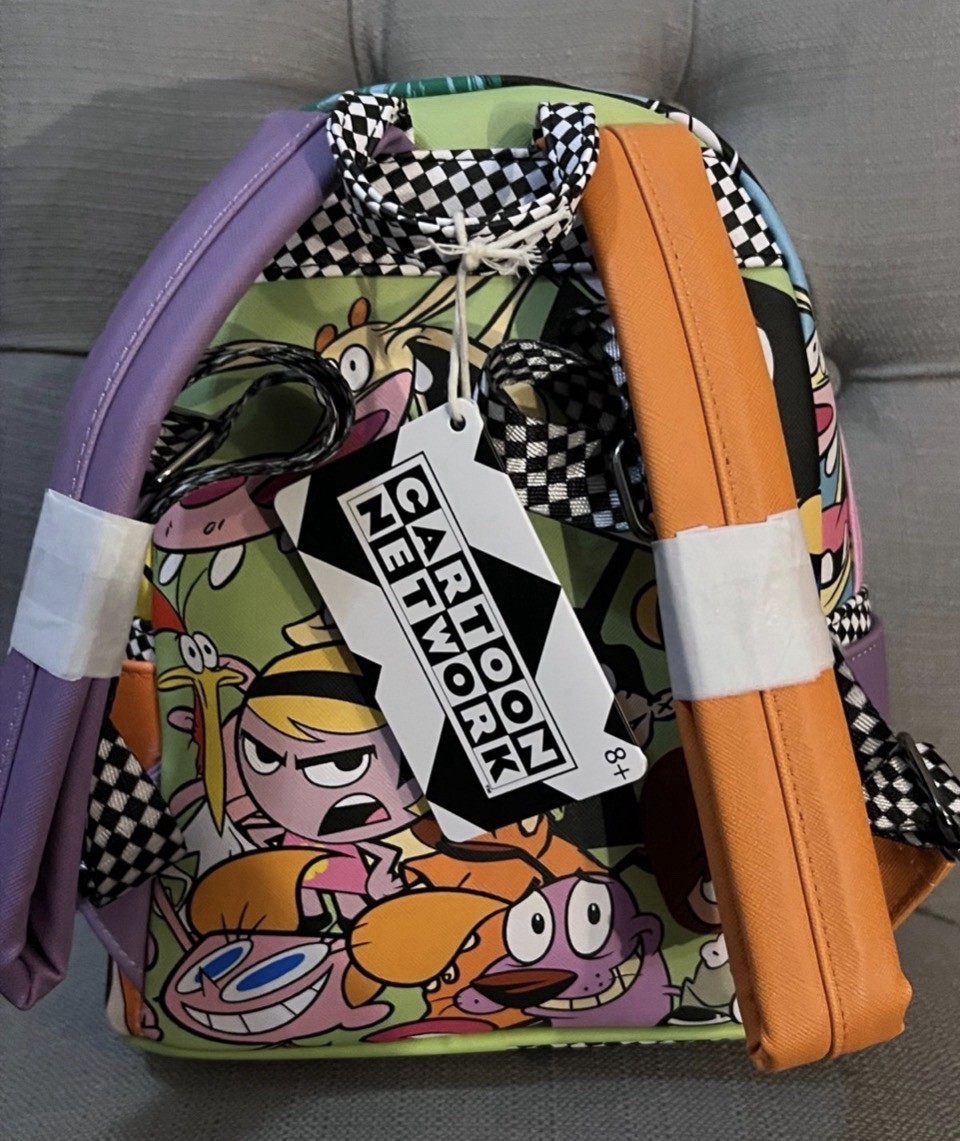 Loungefly Cartoon Network Retro Collage Mini Backpack