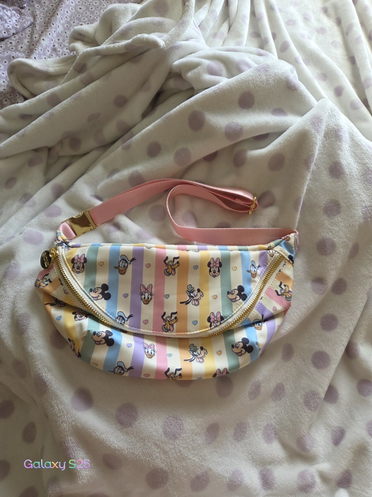 disney stoney clover lane jumbo fanny pack