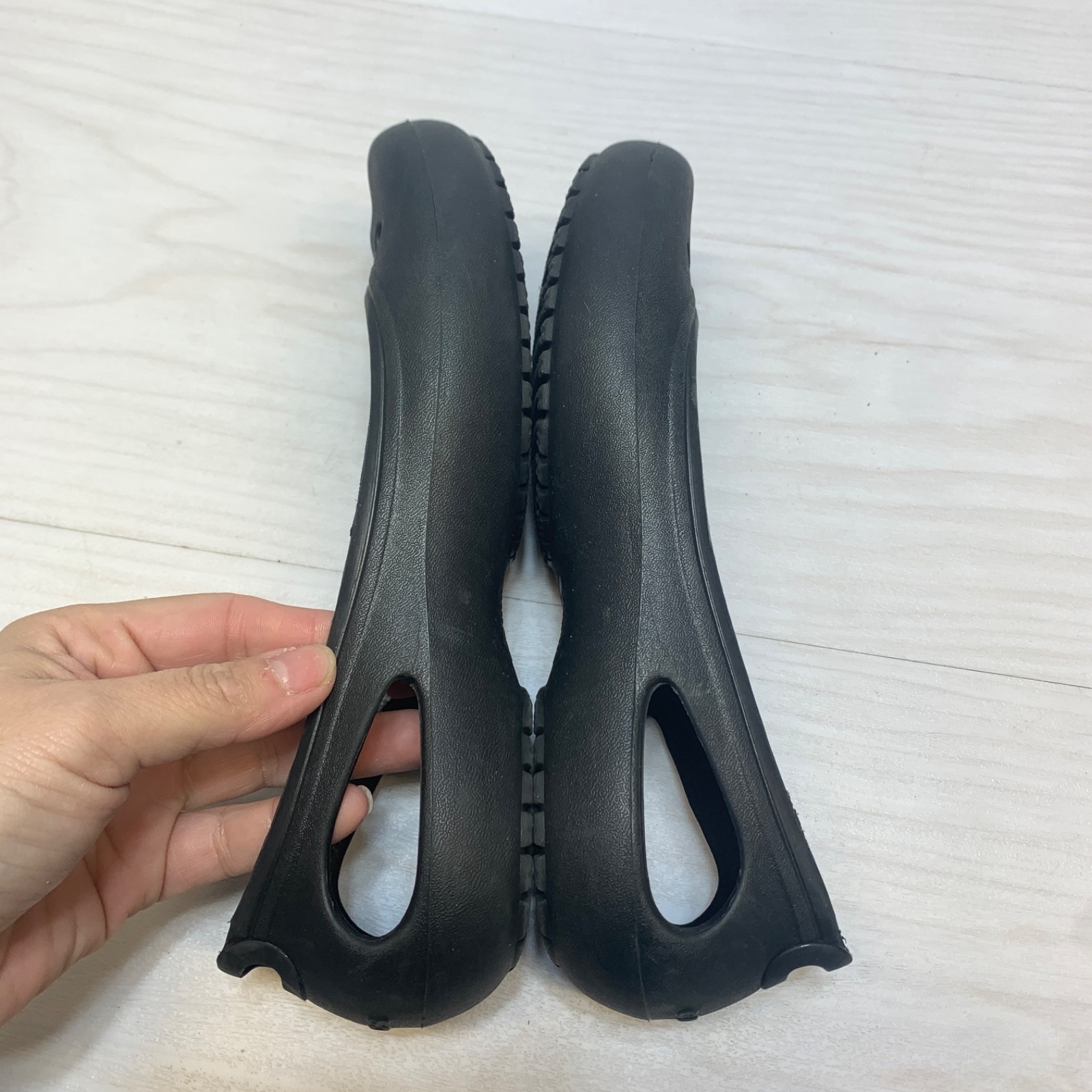Crocs Kadee Black Ballet Flats Comfort Slip On Shoes Women’s Size 5