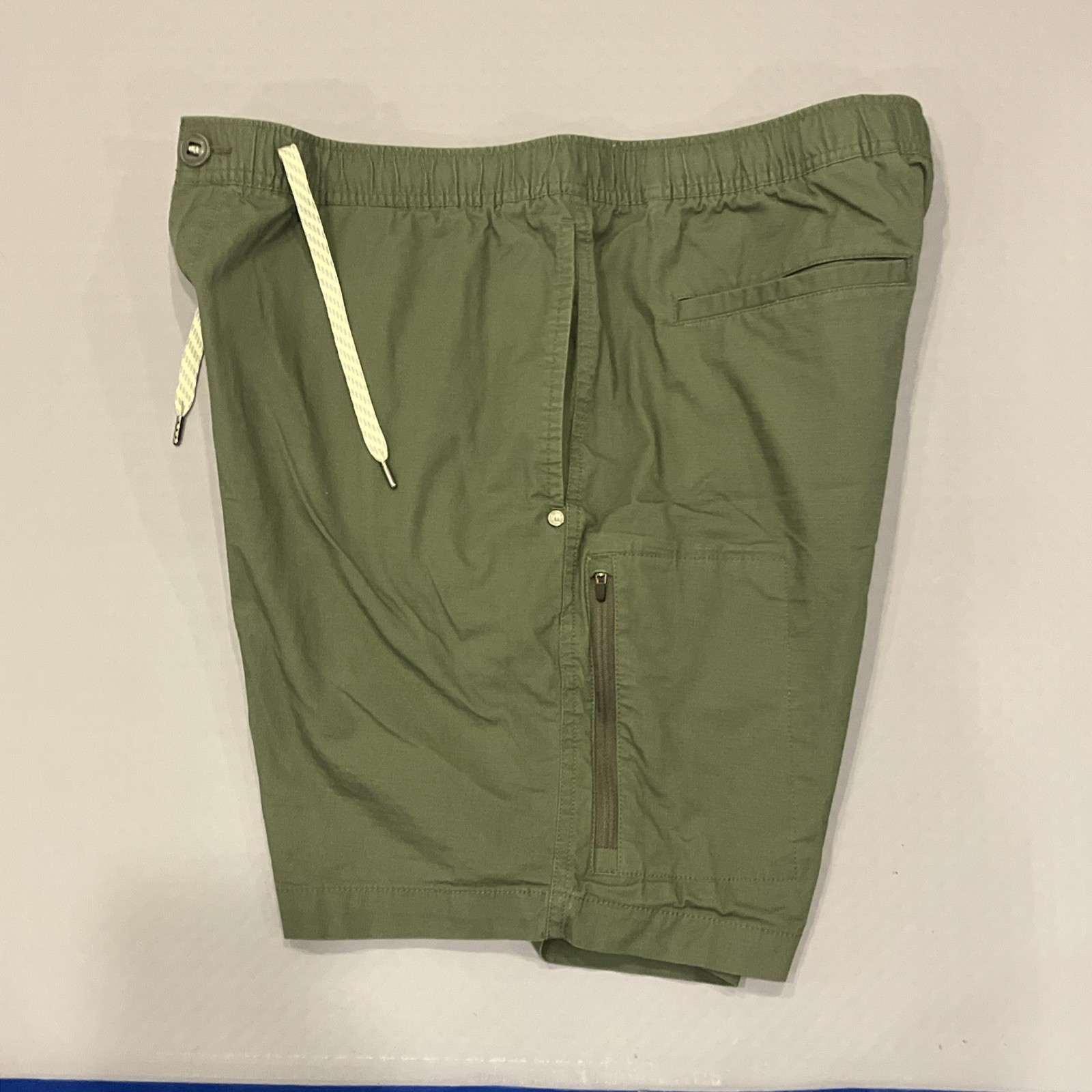 Vuori Ripstop Climber Shorts Mens XXL Olive Green V370 Drawstring Utility Pocket